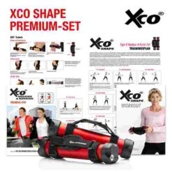 XCO Aluminium Premium Set Incl. 2 Training Programmes On DVD -Fit Pro Sales 204 5506
