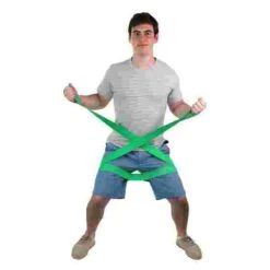 CanDo Multi-Grip "Exerciser Roll" Exercise Band -Fit Pro Sales 283 1132 2